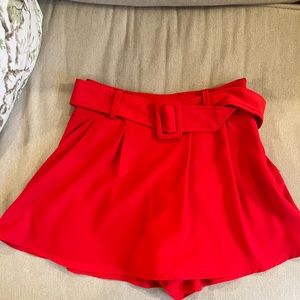 DO+BE Red Skort